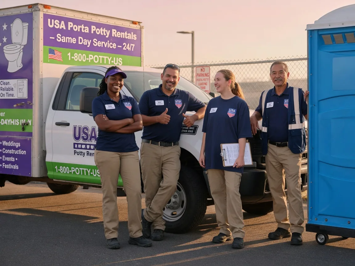 Porta Potty Rental company in Logan, OH