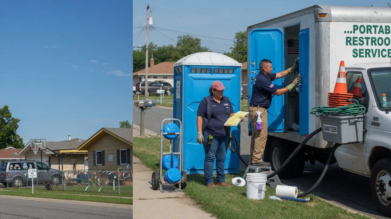 Portable Toilet Rental in Logan, OH near me